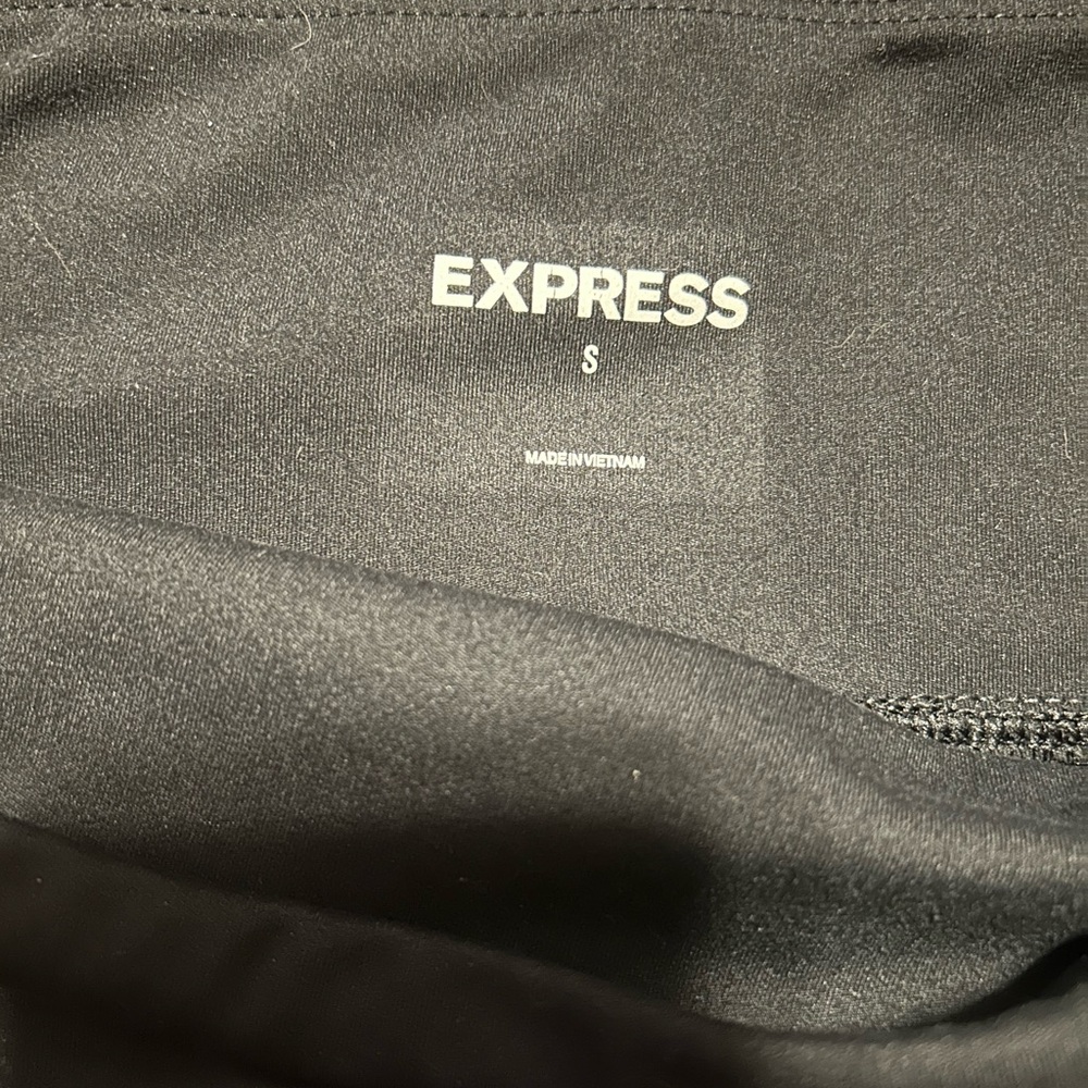 Express Black Skinny High Rise Leggings - Size S